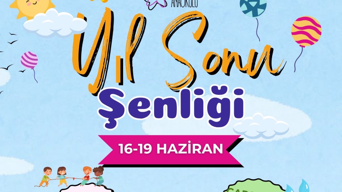 Sene sonu dönem etkinliklerimiz